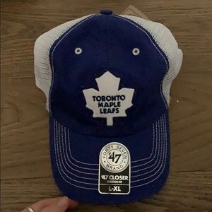 half mesh, mapleleafs men’s cap